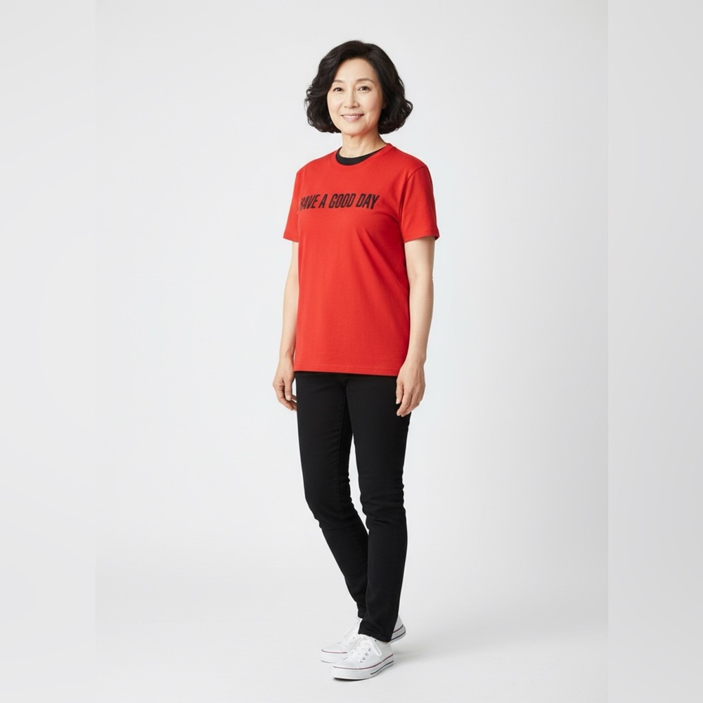 Gildan Bright Red DryBlend T-Shirt